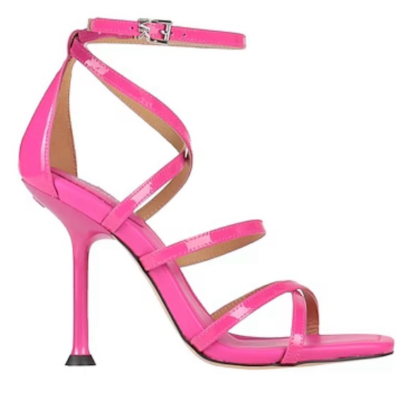 New Michael Kors pink strap heels - size 7.5 - Picture 6 of 7
